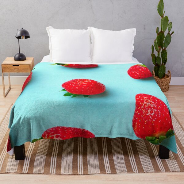 Item preview, Red Delicious Strawberries Pattern Design designed and sold by PNGShop.