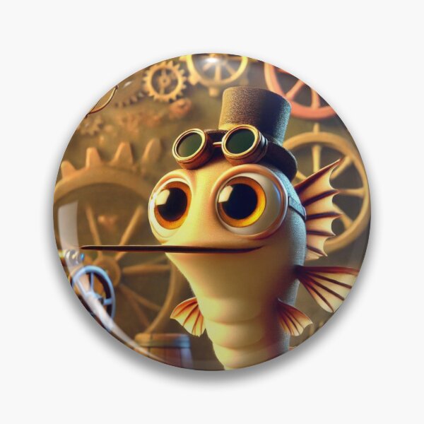 Item preview, Steampunk Needlefish designed and sold by Sillytoe.