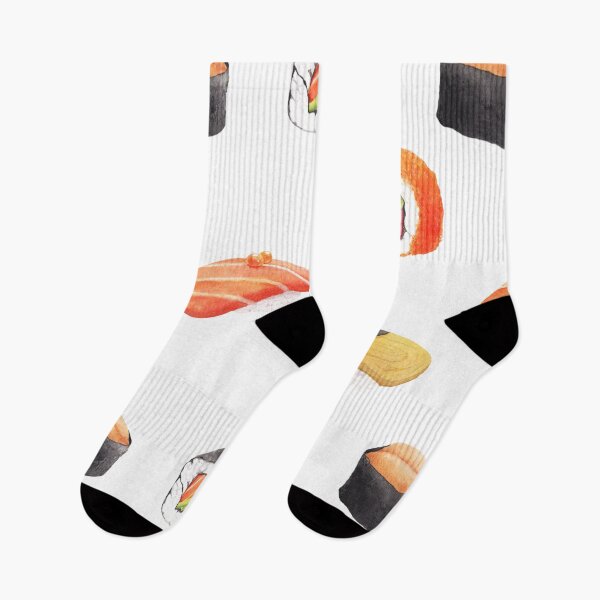 Item preview, Delicious Sushi Food Pattern Design designed and sold by PNGShop.