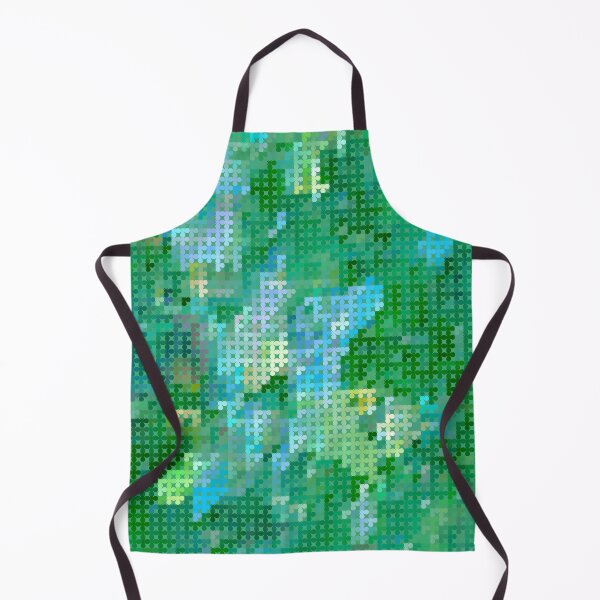Item preview, Green vector pixel design designed and sold by amatiana.