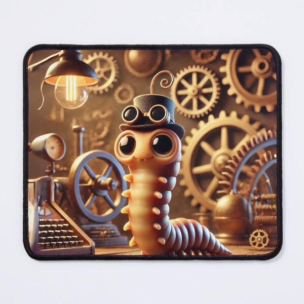 Item preview, Steampunk Nematode designed and sold by Sillytoe.