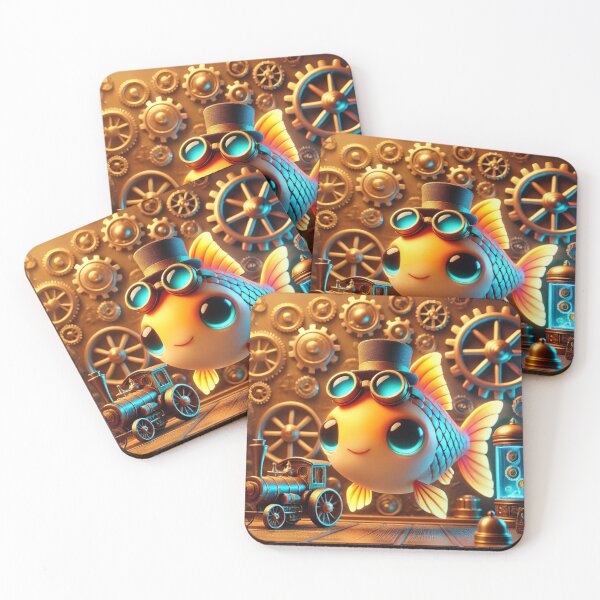 Item preview, Steampunk Neon Tetra designed and sold by Sillytoe.
