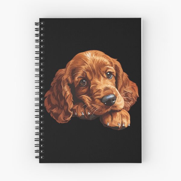 Artikelvorschau, Irish Setter Welpe entworfen und verkauft von VelvetRoom.