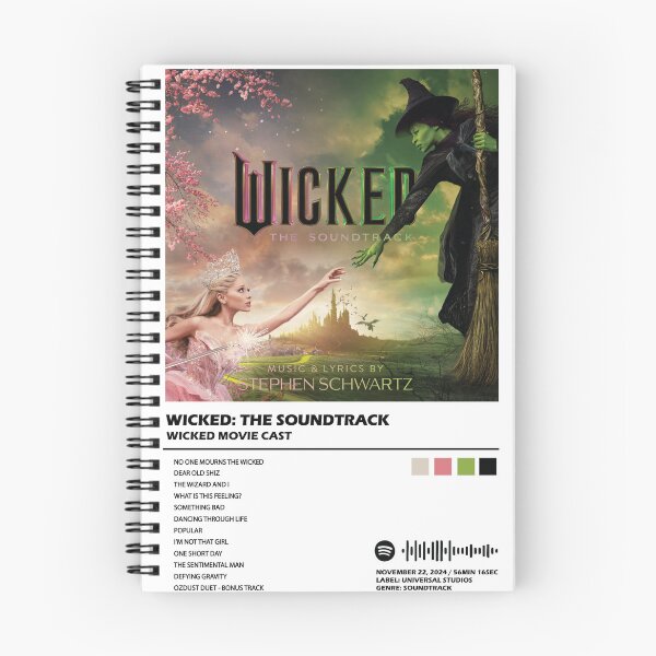 Item preview, "Wicked" Soundtrack Cover Art designed and sold by EPcreates.