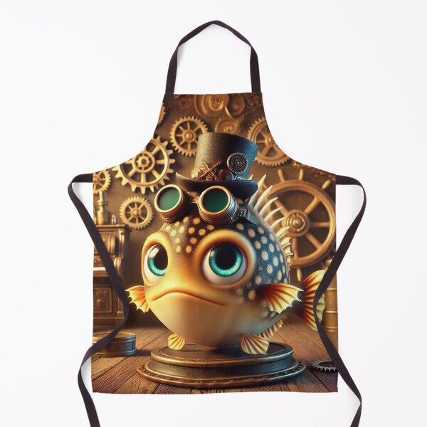 Item preview, Steampunk Neptune Grouper designed and sold by Sillytoe.
