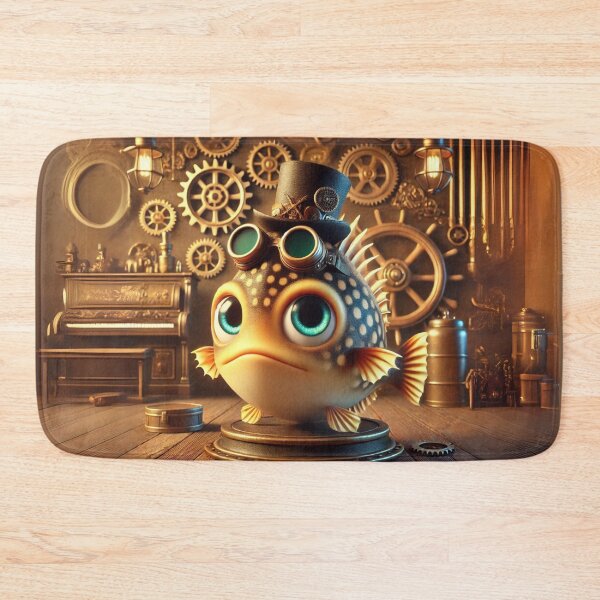 Item preview, Steampunk Neptune Grouper designed and sold by Sillytoe.