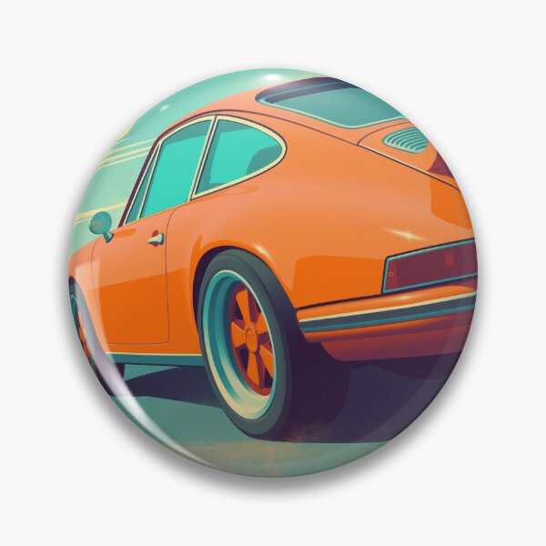 Item preview, Porsche 964 RS Rear View Print designed and sold by blackdogshop.