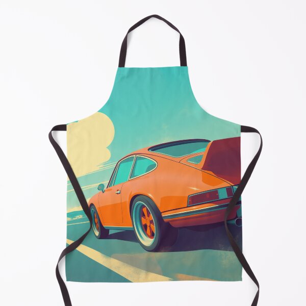 Item preview, Porsche 964 RS Rear View Print designed and sold by blackdogshop.