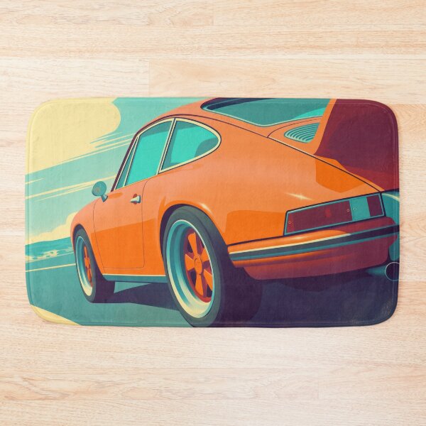 Item preview, Porsche 964 RS Rear View Print designed and sold by blackdogshop.
