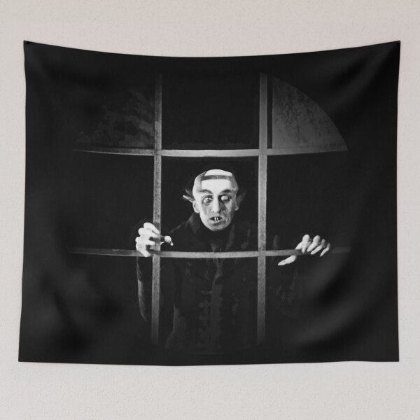 Item preview, Orlok at the window (Nosferatu 1922) designed and sold by Signs for Dark Times.