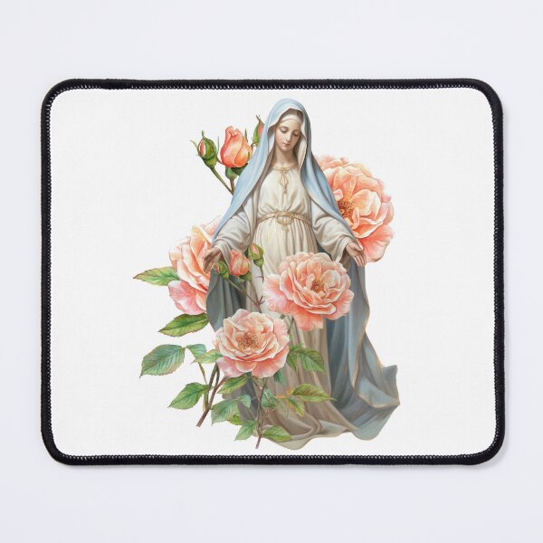 Item preview, Our Lady, Mary with roses designed and sold by SouthPrints.