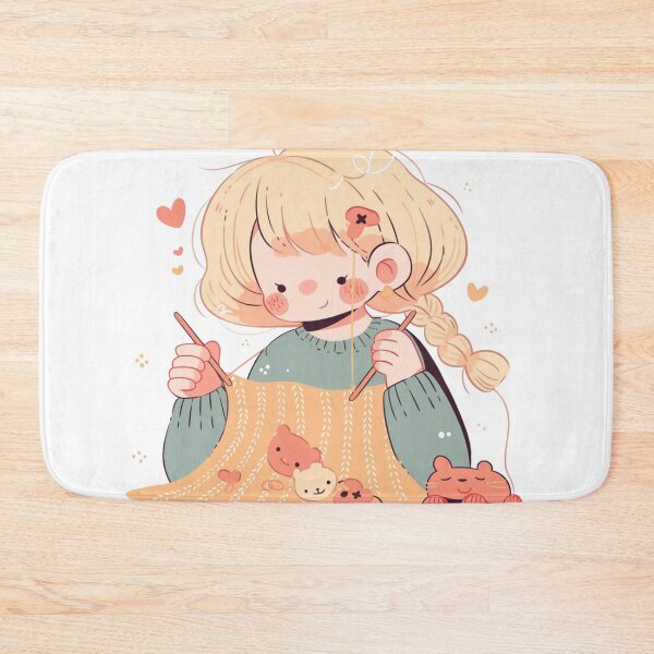 Item preview, Knitting cutie designed and sold by MendaciousMina.