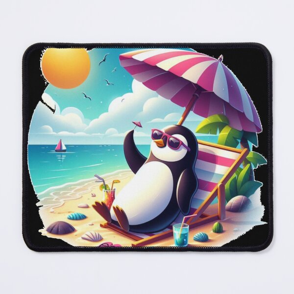 Item preview, Penguin on the beach designed and sold by JALNERVION SHOP.