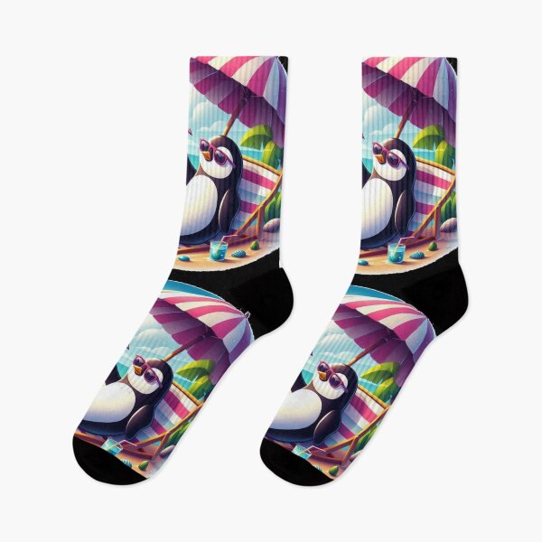 Item preview, Penguin on the beach designed and sold by JALNERVION SHOP.