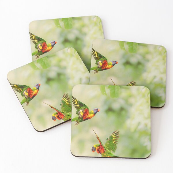 Item preview, Rainbow Lorikeet in flight designed and sold by robdwildlife.