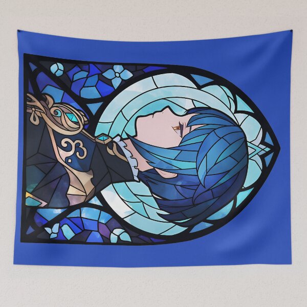 Item preview, Stained Glass Xingqiu designed and sold by SchellStation.