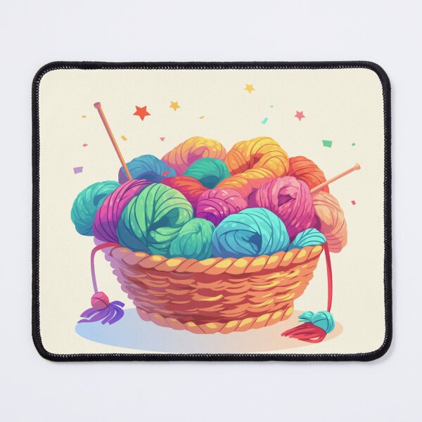 Item preview, Knitting basket designed and sold by MendaciousMina.