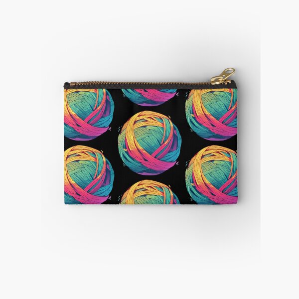 Item preview, Colorful yarn ball designed and sold by MendaciousMina.