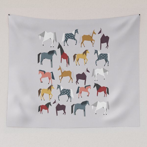 Item preview, Origami horse patterns designed and sold by Wildlife and marine life.