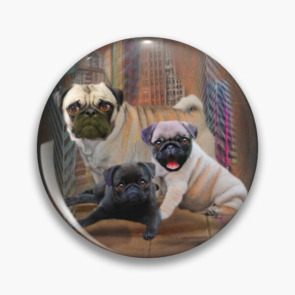 Item preview, City Pugs designed and sold by Patricia Brown.