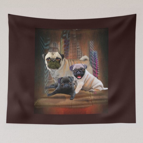 Item preview, City Pugs designed and sold by Patricia Brown.