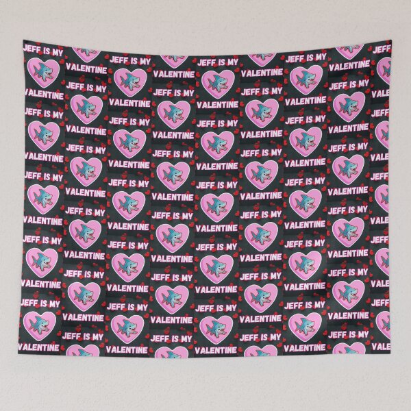 Item preview, Jeff The Landshark Is My Valentine designed and sold by WoodburyLake.