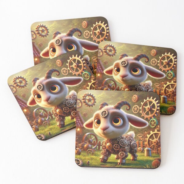 Item preview, Steampunk Nigerian Goat designed and sold by Sillytoe.