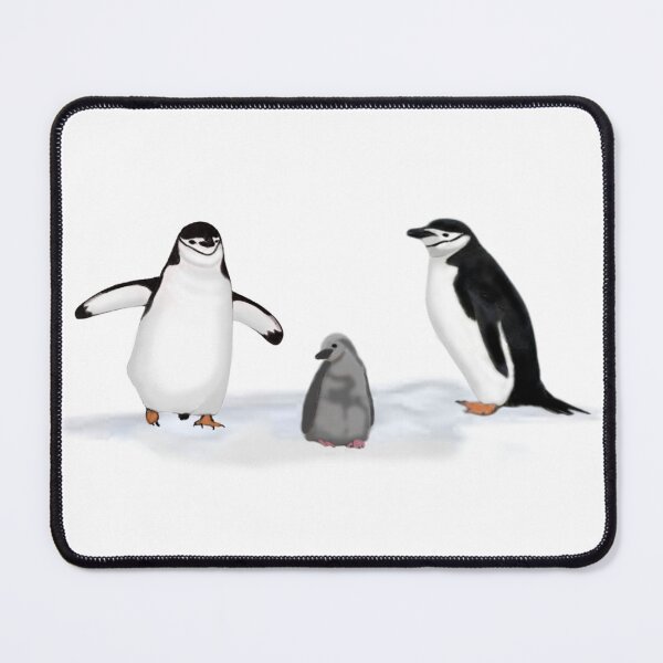 Item preview, Chinstrap Penguins with Chick designed and sold by ArtAndBliss.
