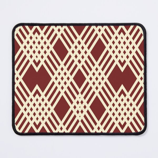 Item preview, Maroon Checkered Diamond Plaid Pattern designed and sold by studioart.