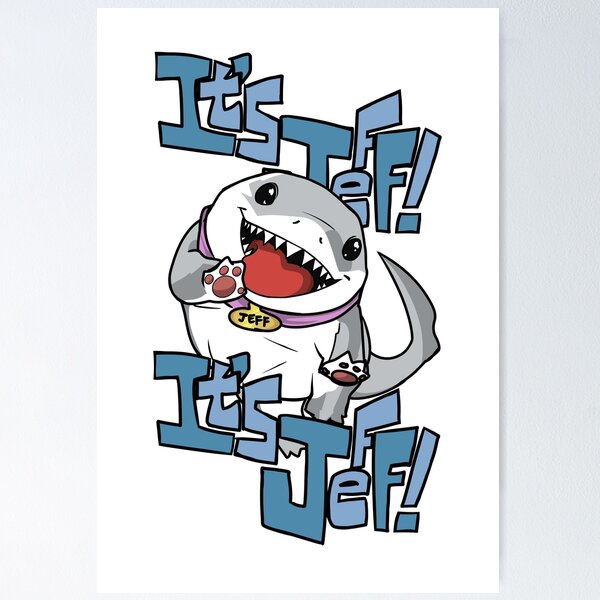 Item preview, It's Jeff The Landshark  designed and sold by Israelbeck7.