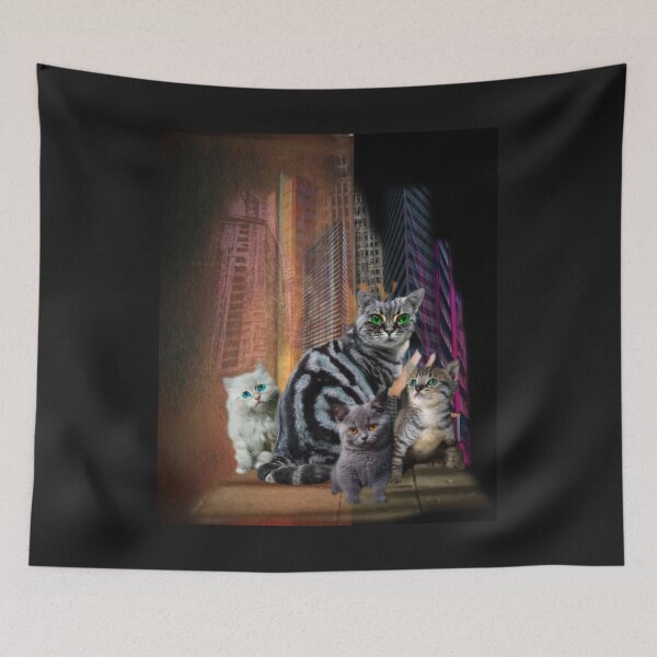 Item preview, City Cats designed and sold by Patricia Brown.