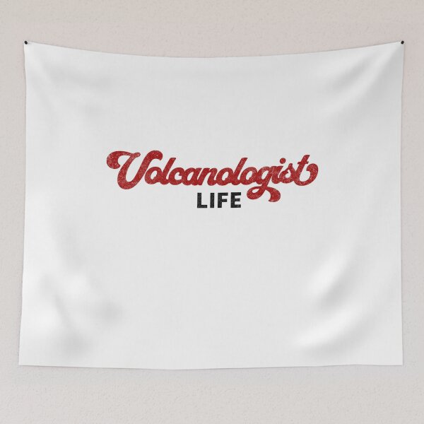 Item preview, Distressed Classic Volcanologist Life Volcanology Gift Idea | Geology designed and sold by HosvPrint .s.