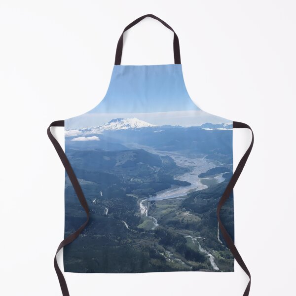 Item preview, Mount Saint Helens River Valley designed and sold by flyscenicair.