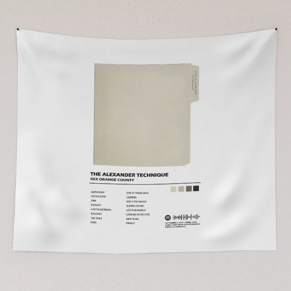 Item preview, Rex Orange County "The Alexander Technique" Album Cover Art designed and sold by EPcreates.