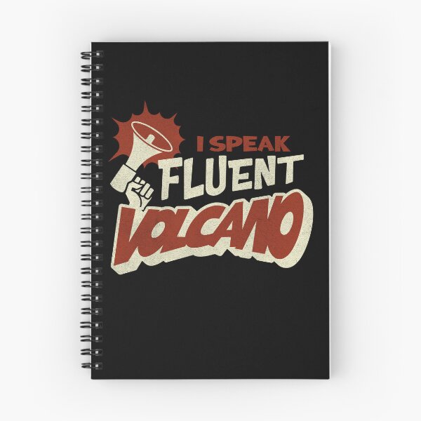 Item preview, Distressed Classic I Speak Fluent Volcano Volcanology Gift Idea | Geology designed and sold by HosvPrint .s.