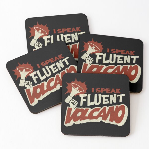 Item preview, Distressed Classic I Speak Fluent Volcano Volcanology Gift Idea | Geology designed and sold by HosvPrint .s.