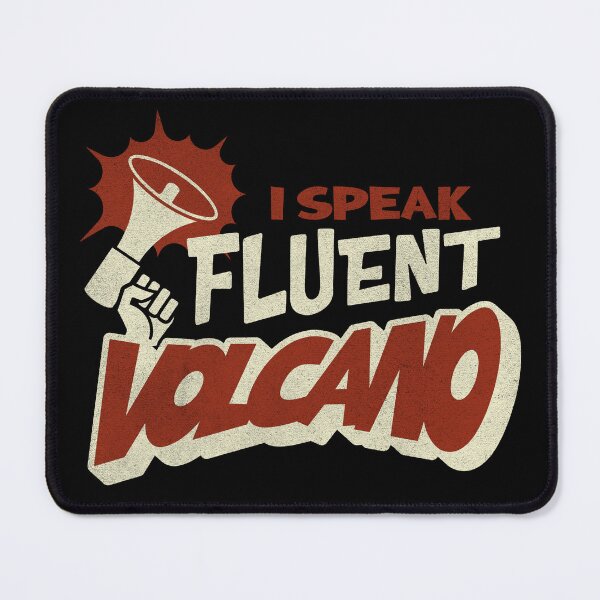 Item preview, Distressed Classic I Speak Fluent Volcano Volcanology Gift Idea | Geology designed and sold by HosvPrint .s.