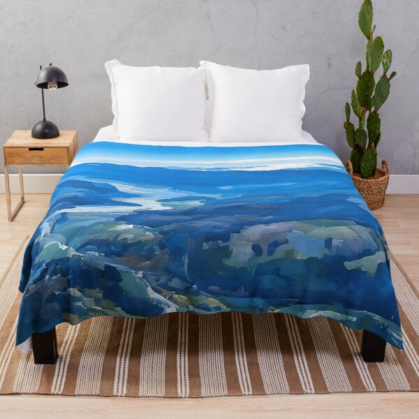 Item preview, Mount Saint Helens River Valley (Impressionist) designed and sold by flyscenicair.