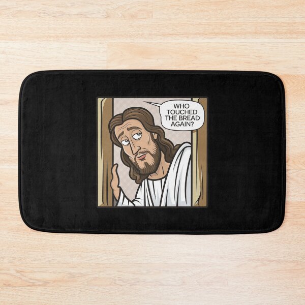 Item preview, Who touched the bread again? peeking jesus designed and sold by Mateusz Majcherek.