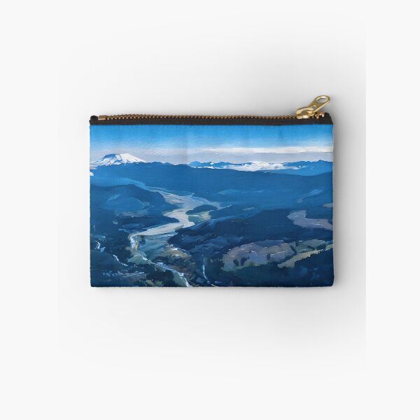 Item preview, Mount Saint Helens River Valley (Oil Painting) designed and sold by flyscenicair.