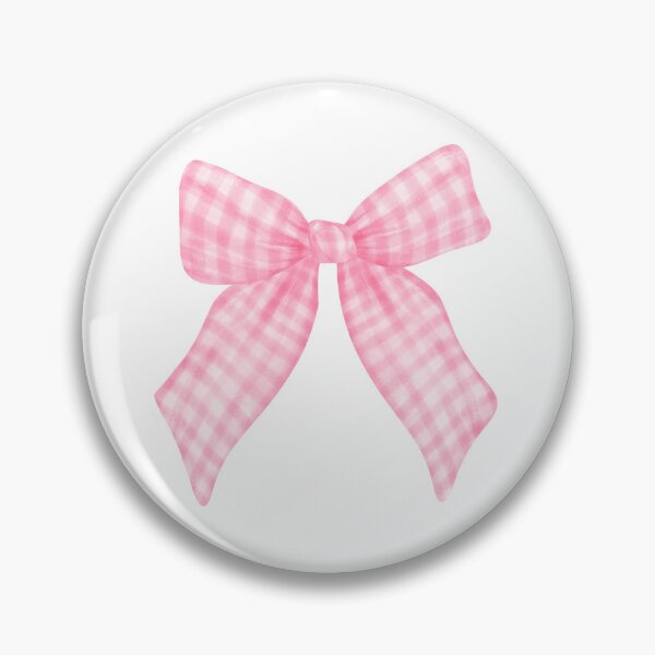 Item preview, Gingham Pink Coquette Bow  designed and sold by EmeryJH.