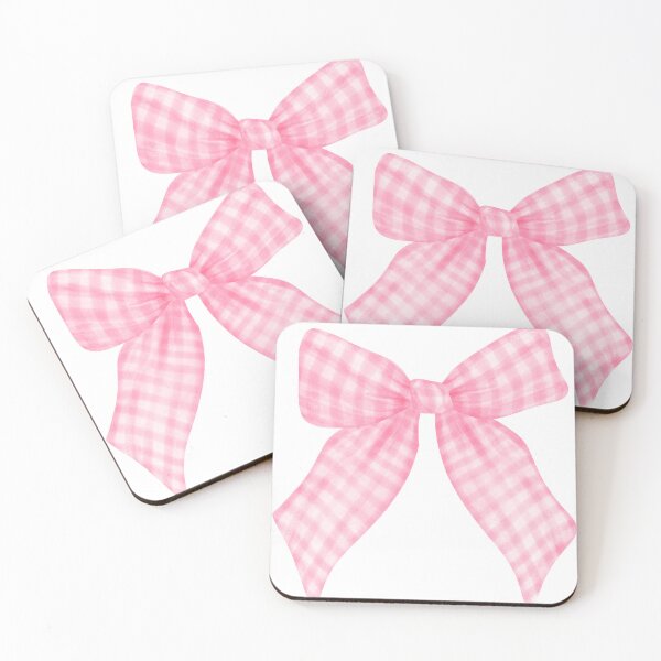 Item preview, Gingham Pink Coquette Bow  designed and sold by EmeryJH.