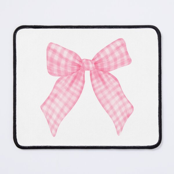 Item preview, Gingham Pink Coquette Bow designed and sold by EmeryJH.