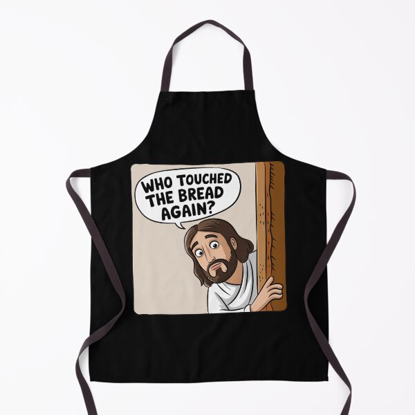 Item preview, Who touched the bread again? peeking jesus designed and sold by Mateusz Majcherek.