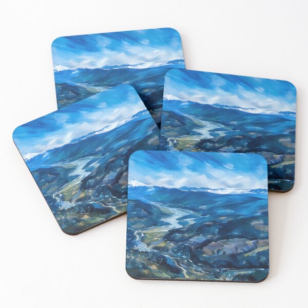 Item preview, Mount Saint Helens River Valley (Pastel) designed and sold by flyscenicair.
