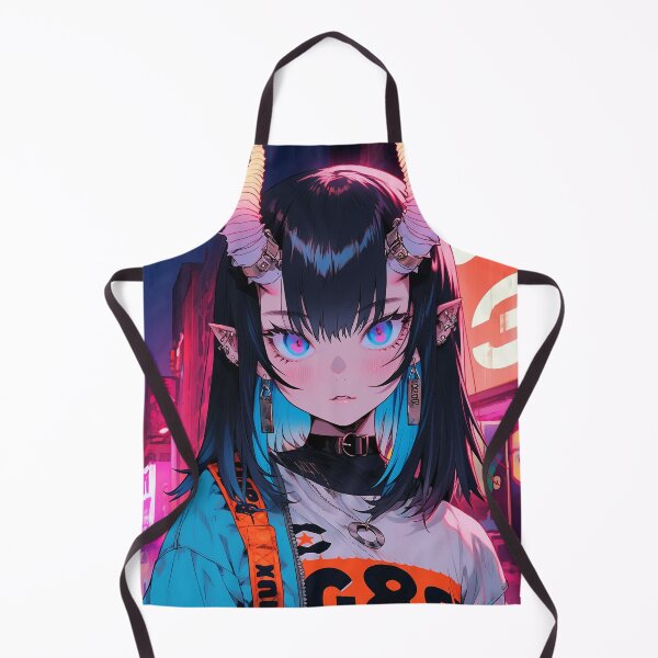 Item preview, Cute anime demon girl designed and sold by iWallGlow.