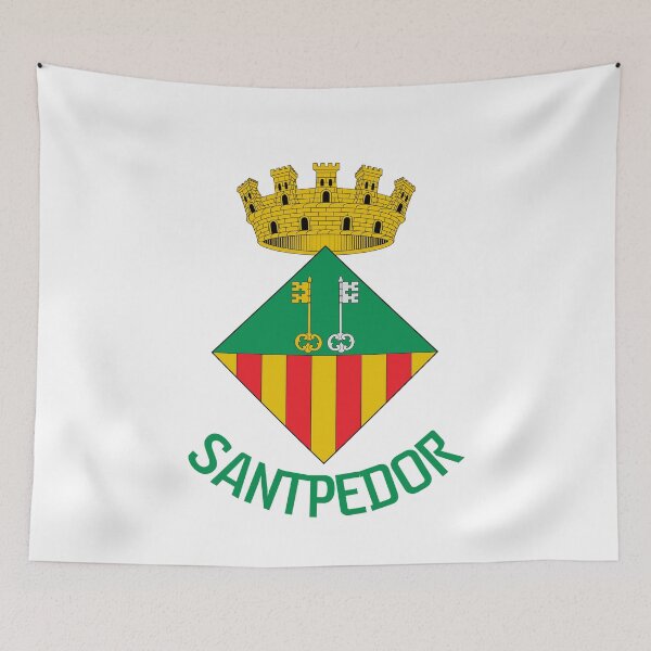 Item preview, Santpedor Spain Coat of Arms designed and sold by jeshands.