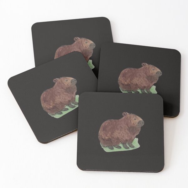 Item preview, Cute Brown Capybara  designed and sold by Vero De.