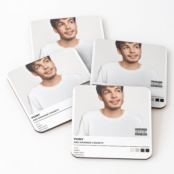 Item preview, Rex Orange County "Pony" Album Cover Art designed and sold by EPcreates.