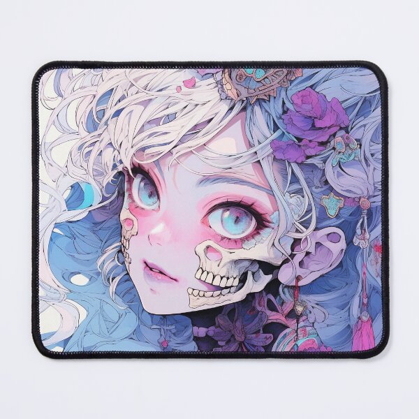 Item preview, Skeleton girl anime designed and sold by iWallGlow.
